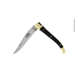 Folding knife tradition range in black compressed fabric