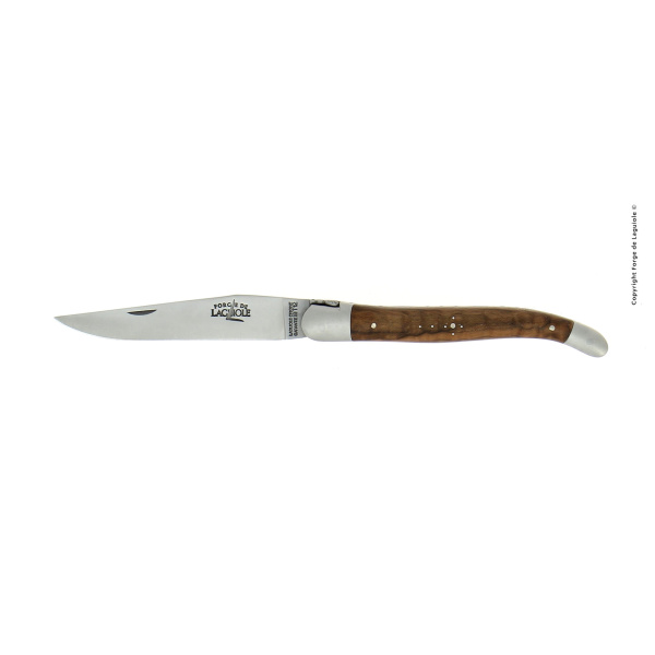 Folding knife edition range in walmut