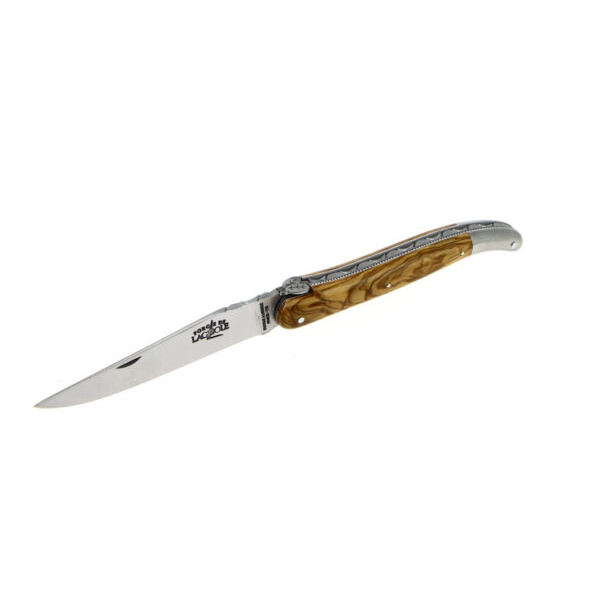 RAMABUD 367 2 3 e1721900813601 - Custom handmade folding knife, full olivewwod handle with double plate and a rear bolster