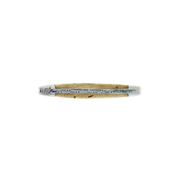 1211 IN BO BRI2 - Taschenmesser, 11 cm, hochglanz poliert mit Griff aus birkenholz Mitres aus Inox