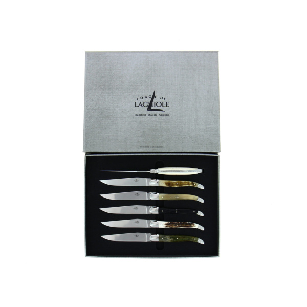 T6 ANIMALIA 2 e1737972081154 - Set of 6 ANIMALIA high polish finish table knives