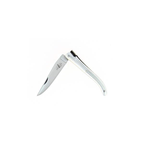 107 ALU BRI V2 - Folding knife, 7 cm, ful handle aluminium and high polished finish