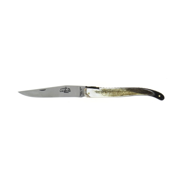 RAMBAUD 412 2 - Massgeschneidertes Taschenmesser, aus Horn der Aubrac-Kuh