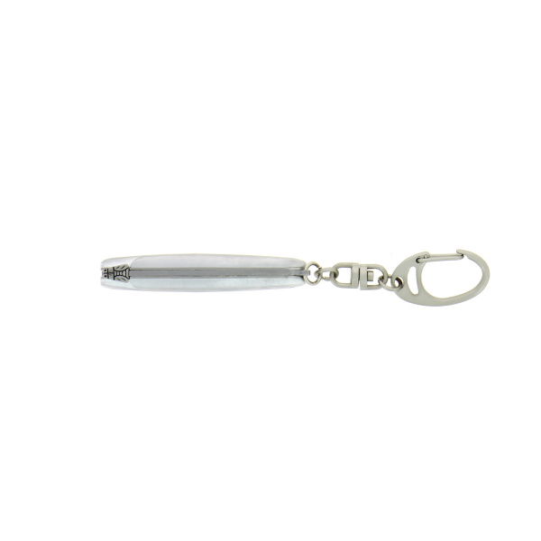 1270 ALU SAT 2 - Taschenmesser mit Schlüsselanhänger 7cm, Griff aus aluminium satiniert