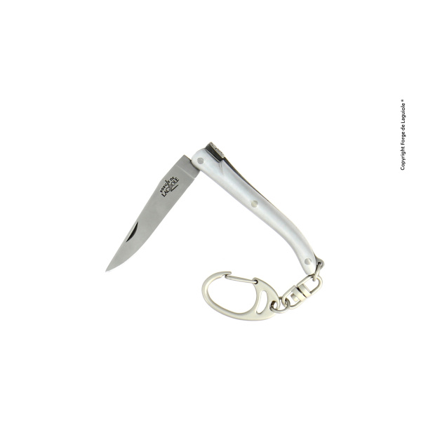 1270 ALU SAT - Taschenmesser mit Schlüsselanhänger 7cm, Griff aus aluminium satiniert